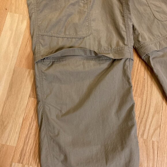 L.L. Bean Men's Tan Convertible Pants - Picture 3 of 10